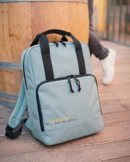 Schorle-Rucksack ‚Radio Weinstrasse‘ – isolierter Kühlrucksack