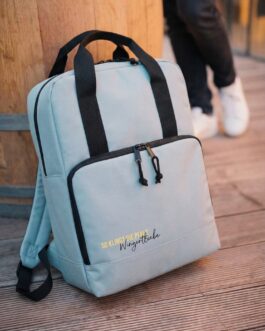 Schorle-Rucksack 'Wingertliebe' – isolierter Kühlrucksack
