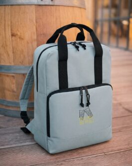 Schorle-Rucksack 'Pälzer Dubbegläser' – isolierter Kühlrucksack
