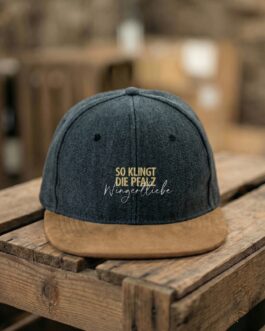 Snapback Cap 'Wingertliebe' – Retro-Kappe