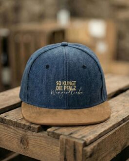 Snapback Cap ‚Wingertliebe‘ – Retro-Kappe