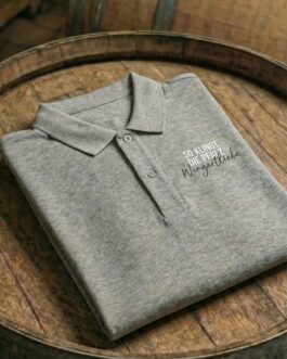 Polo-Shirt ‚Wingertliebe‘ – nachhaltiges Poloshirt aus Bio-Piqué