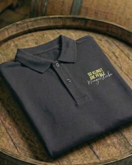 Polo-Shirt 'Wingertliebe' – nachhaltiges Poloshirt aus Bio-Piqué