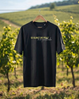 Deluxe Heavyweight T-Shirt ‚Wingertliebe‘ – nachhaltiges Oversize Bio-Shirt