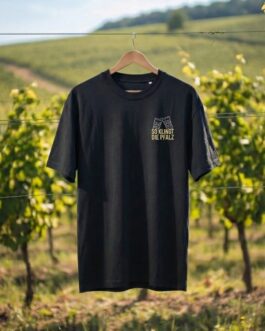 Deluxe Heavyweight T-Shirt ‚Pälzer Dubbegläser‘ – nachhaltiges Oversize Bio-Shirt