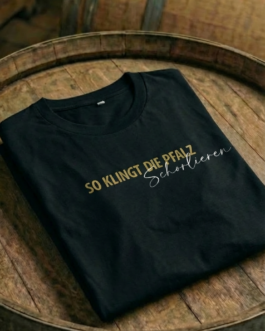 Premium T-Shirt ’schorlieren‘ – nachhaltiges Bio-Shirt für die Pfalz